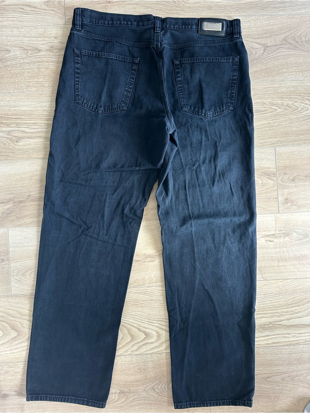 Hugo Boss 40/34 Black Jeans - Classic Straight Fit